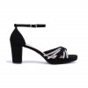 Sandales Hauts Talons Plume Plate-Forme Transparente Femme - Taille 37