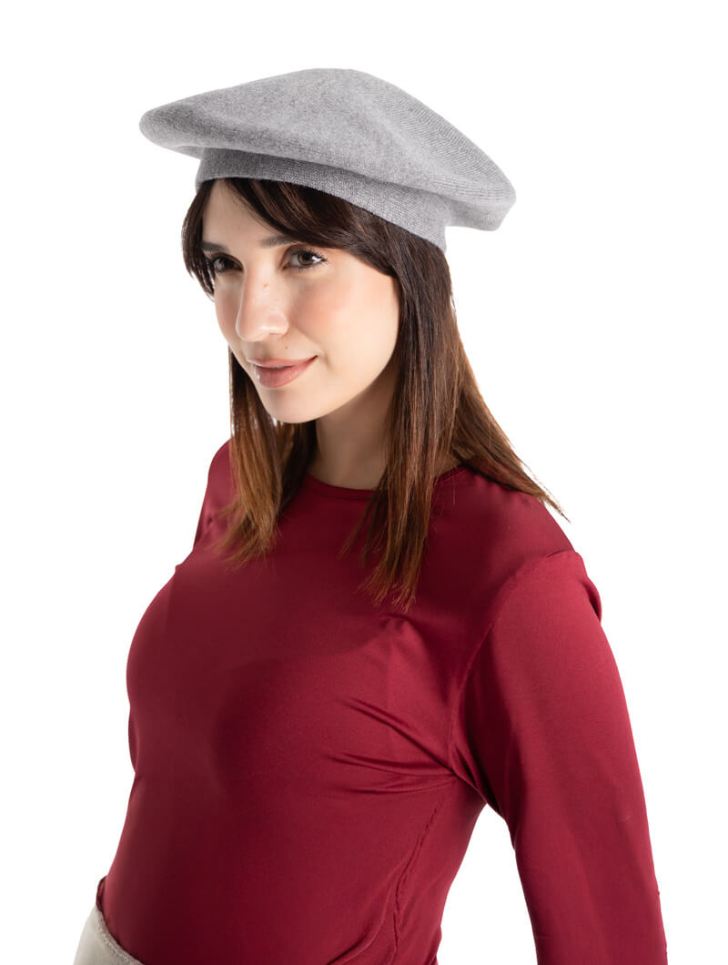 lyndahats - Noir 100 % laine béret / Français inspirée béret / noir classique Parisienne béret