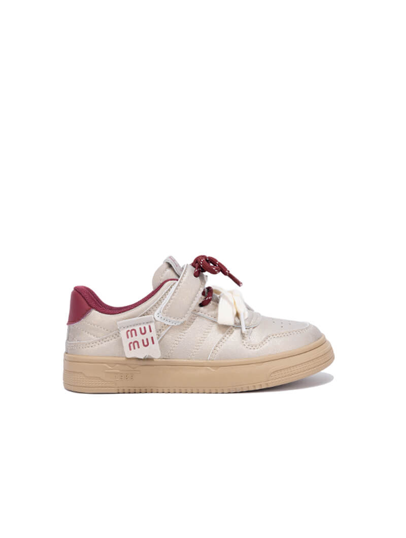 Baskets Enfant Airwalk Fille, Toile Rose/gris/blanc, Lacets, Taille 2.5, état Correct