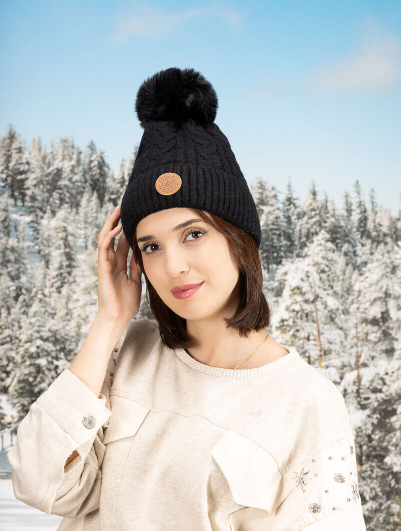 Bonnet à Pompon Trail Skipool by Eisbär - 54,99