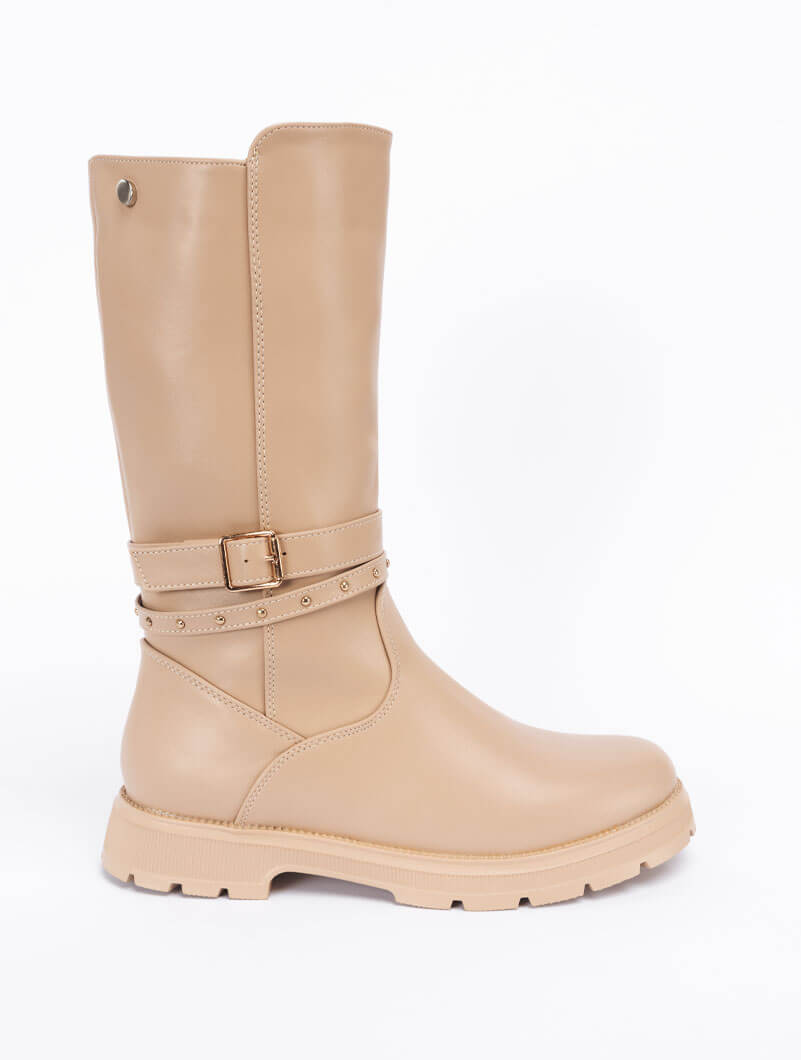 Bottes Bottines A Brides CloutÃ©es Femme Chelsea Boots CAPRICE