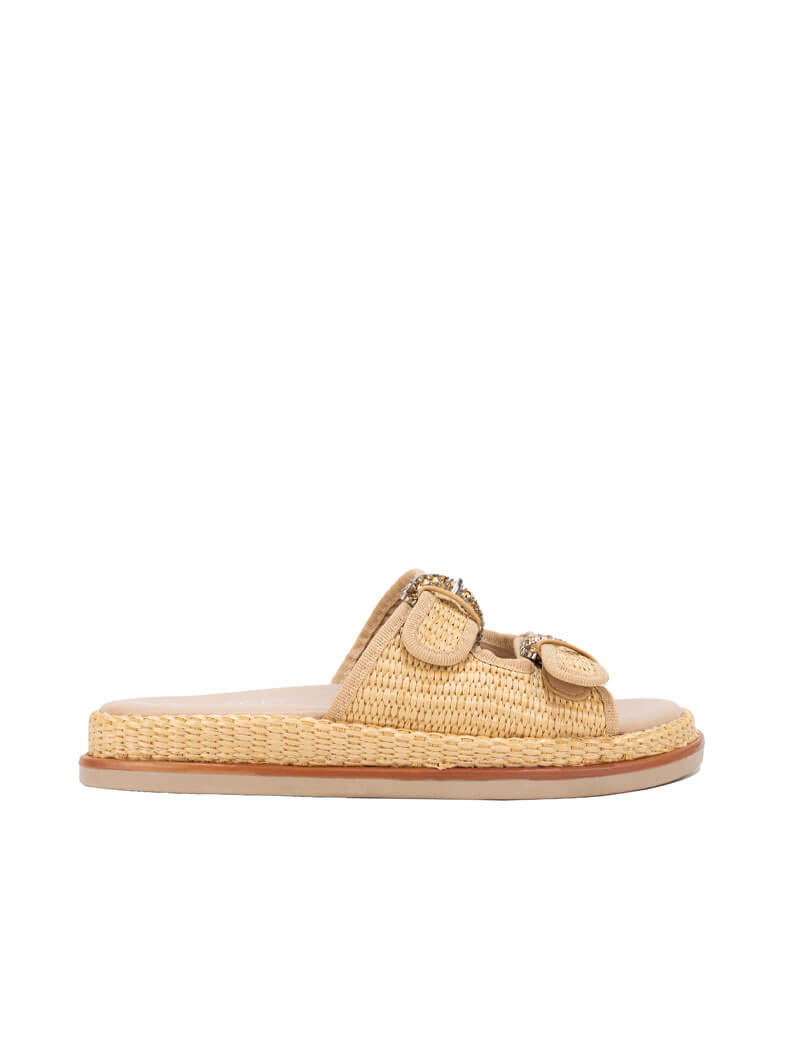 Savannah Mules Plates à Bords En Corde Pour Femme - Confortables Et Élégantes Pour Quotidien